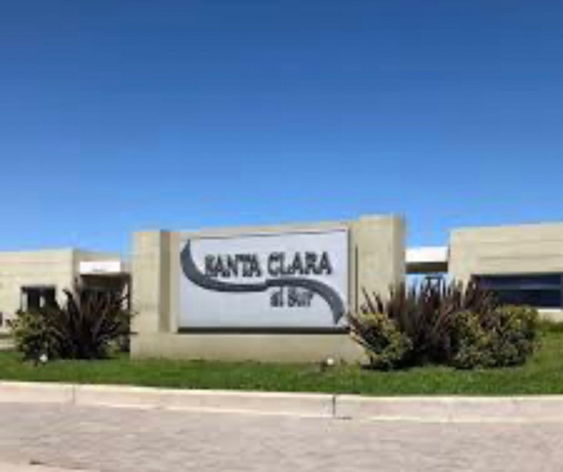 AJ LOTE A LA LAGUNA en Barrio cerrado Santa Clara al Sur
