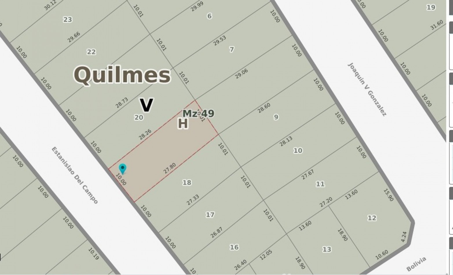 DN - Duplex en venta sobre lote de 10 x 29 mts