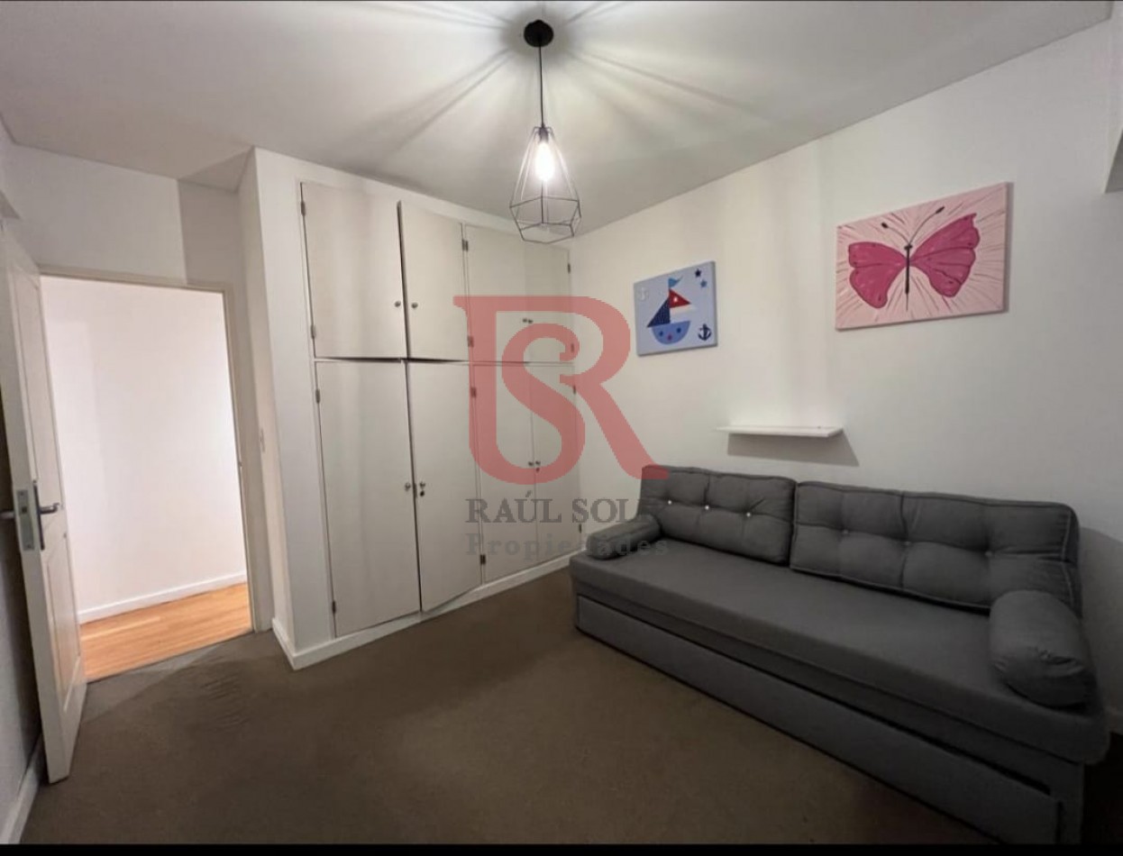 GZ - Excelente departamento tres ambienes con cochera