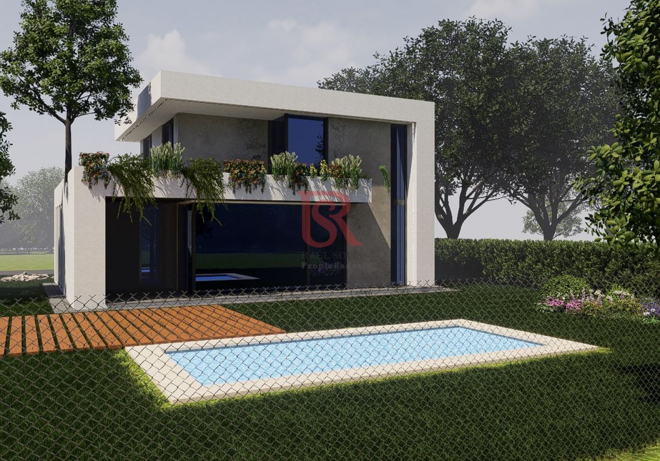AM. Casa en Construccion en San Juan Chico - Lote Central con Proyecto Aprobado