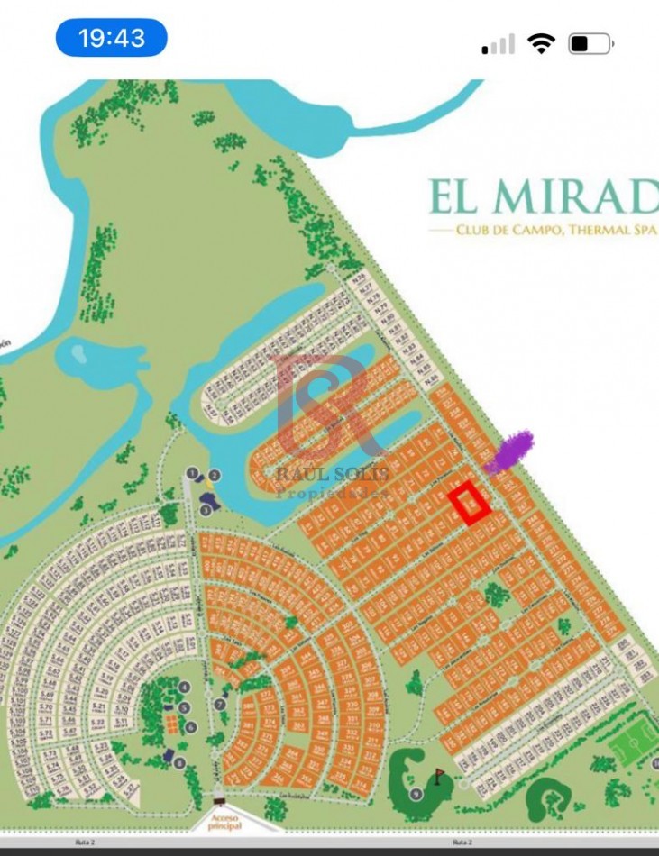 AZ. ESPECTACULAR LOTE EN B° "EL MIRADOR" ANTICIPO Y CUOTAS!!