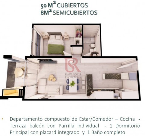 Venta hermosos departamentos a estrenar grandes dimensiones