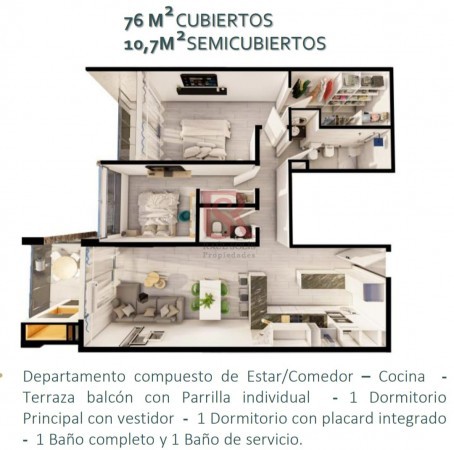 Venta hermosos departamentos a estrenar grandes dimensiones