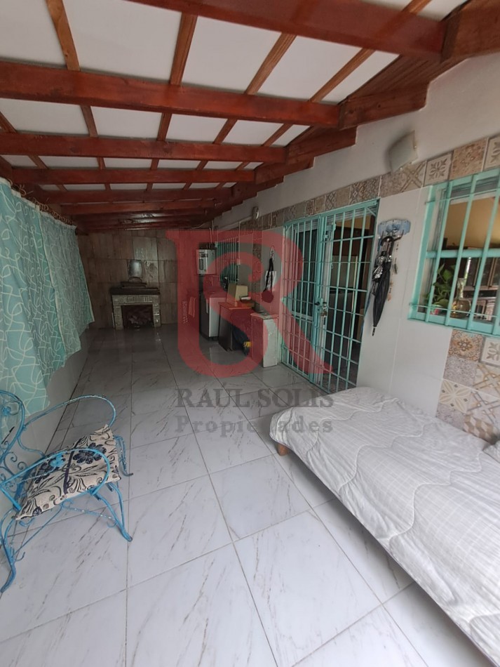 GZ - casa tres ambientes con cochera y arboles frutales