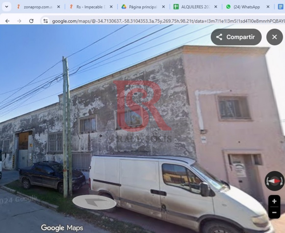 LP - Galpon Comercial en Venta - Bernal Oeste