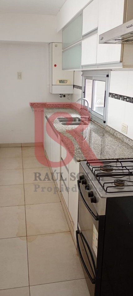 GZ - Hermoso departamento tres ambientes en altura con cochera cubierta