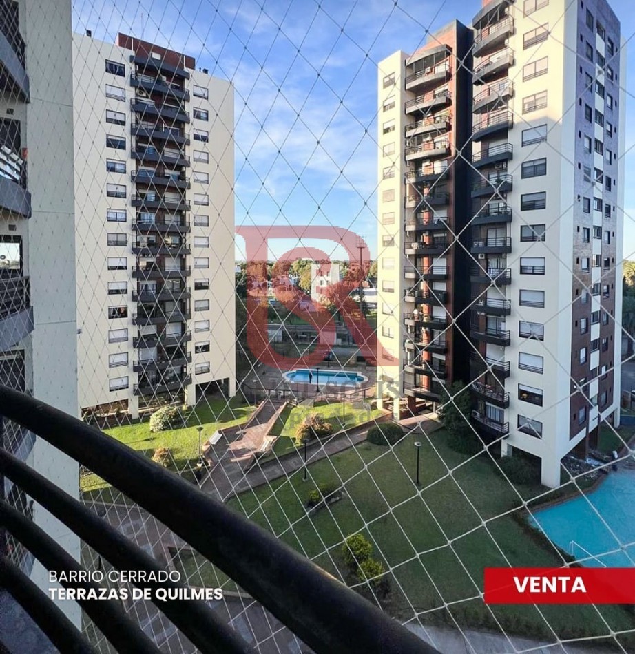 GZ - Excelente departamento tres ambienes con cochera