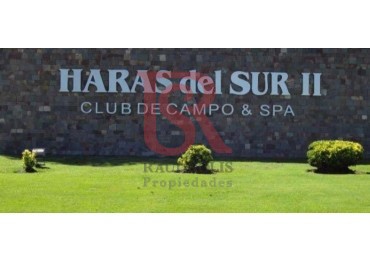 AM-Lote En Venta En Haras Del Sur II - Excelente ubicacion 