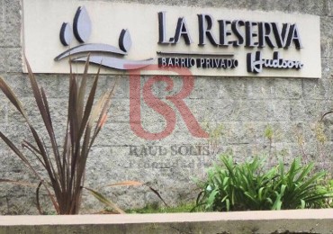  AM- Excelente Lote en La Reserva de Hudson - Central 